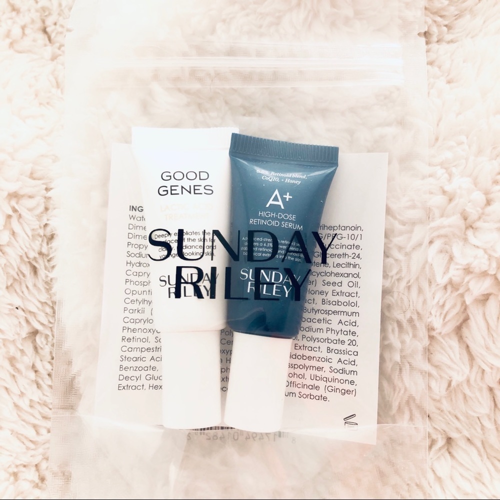 Sunday Riley Good Genes and A+ Retinol Serum